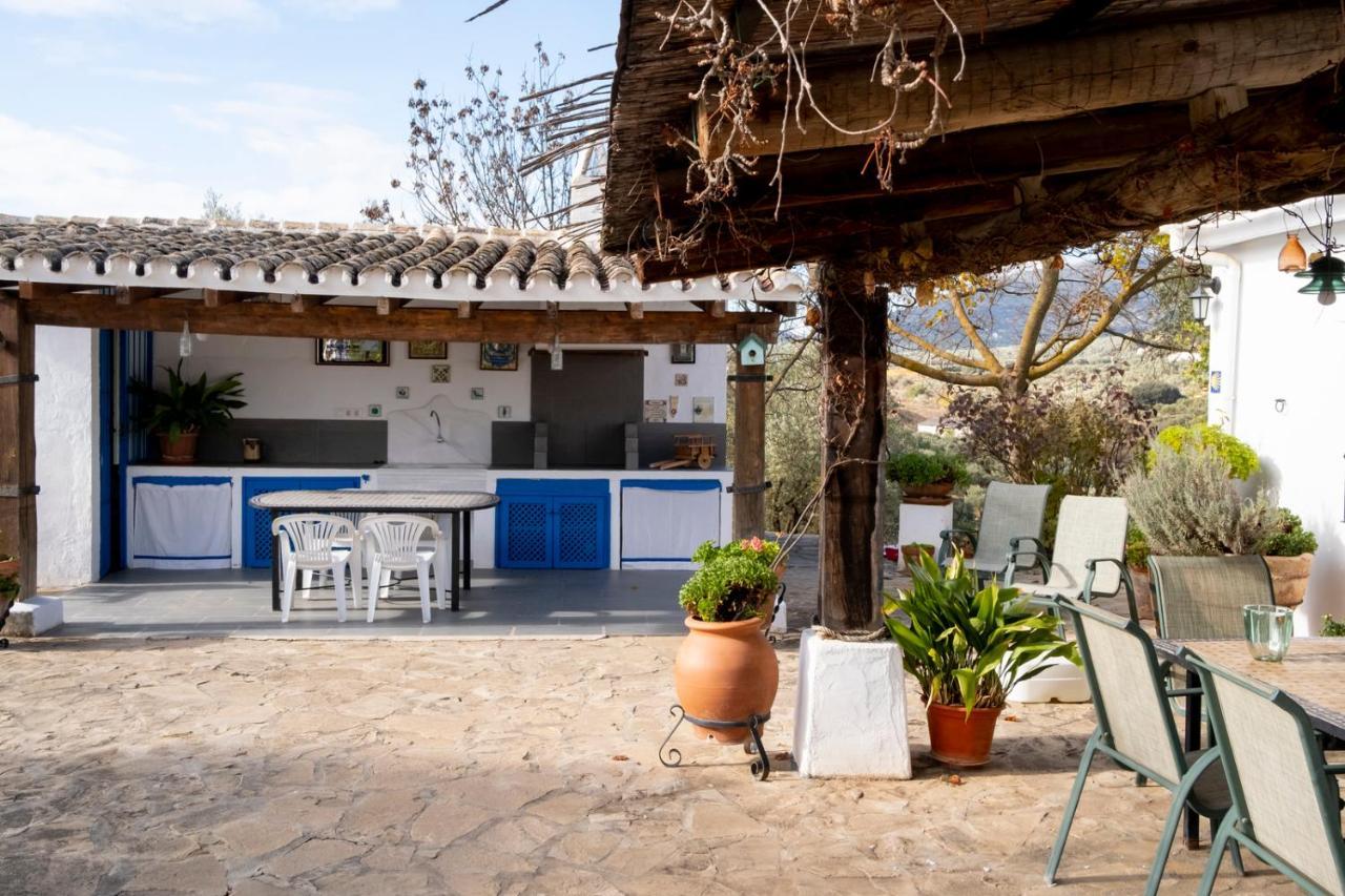 Refugio Andaluz Con Piscina Entre Olivos Вильянуэва-де-Тапиа Экстерьер фото