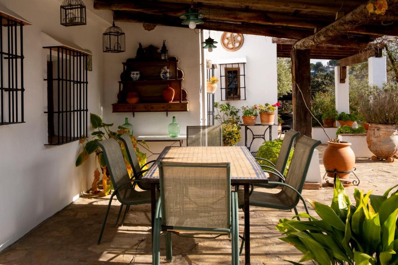 Refugio Andaluz Con Piscina Entre Olivos Вильянуэва-де-Тапиа Экстерьер фото