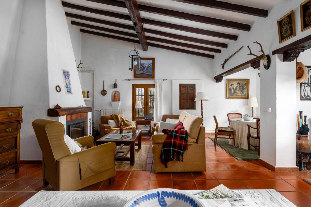 Refugio Andaluz Con Piscina Entre Olivos Вильянуэва-де-Тапиа Экстерьер фото