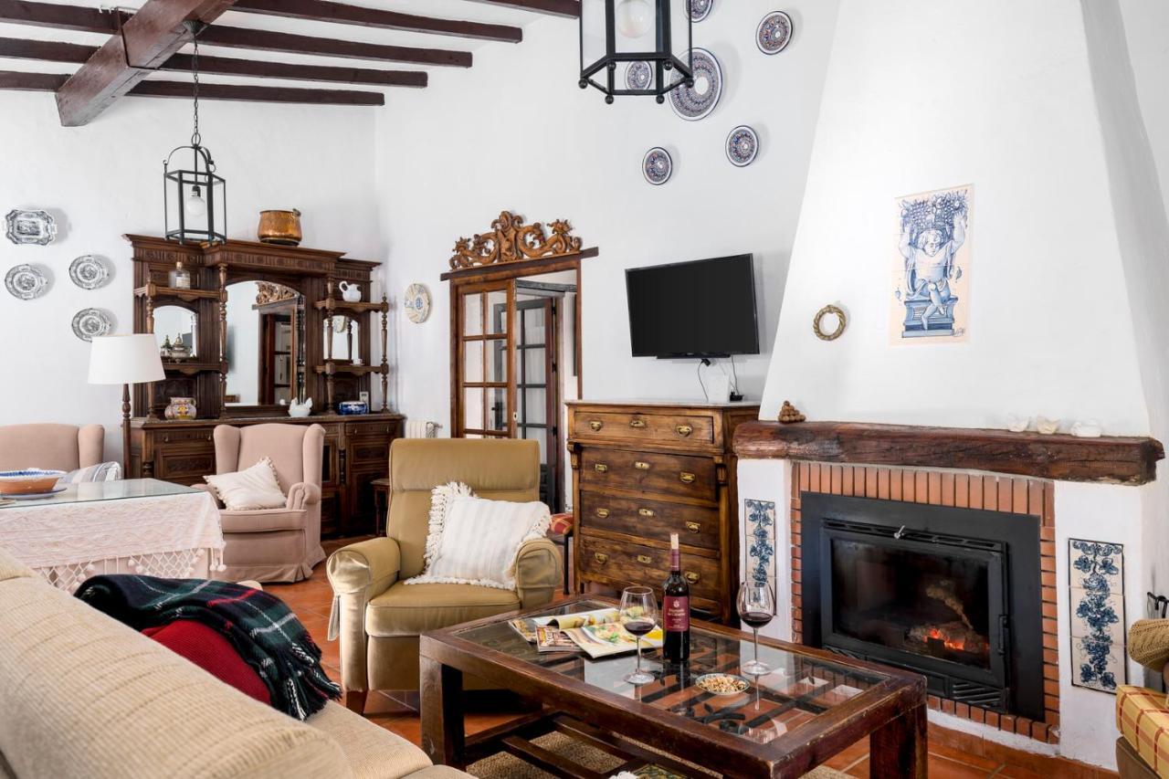 Refugio Andaluz Con Piscina Entre Olivos Вильянуэва-де-Тапиа Экстерьер фото