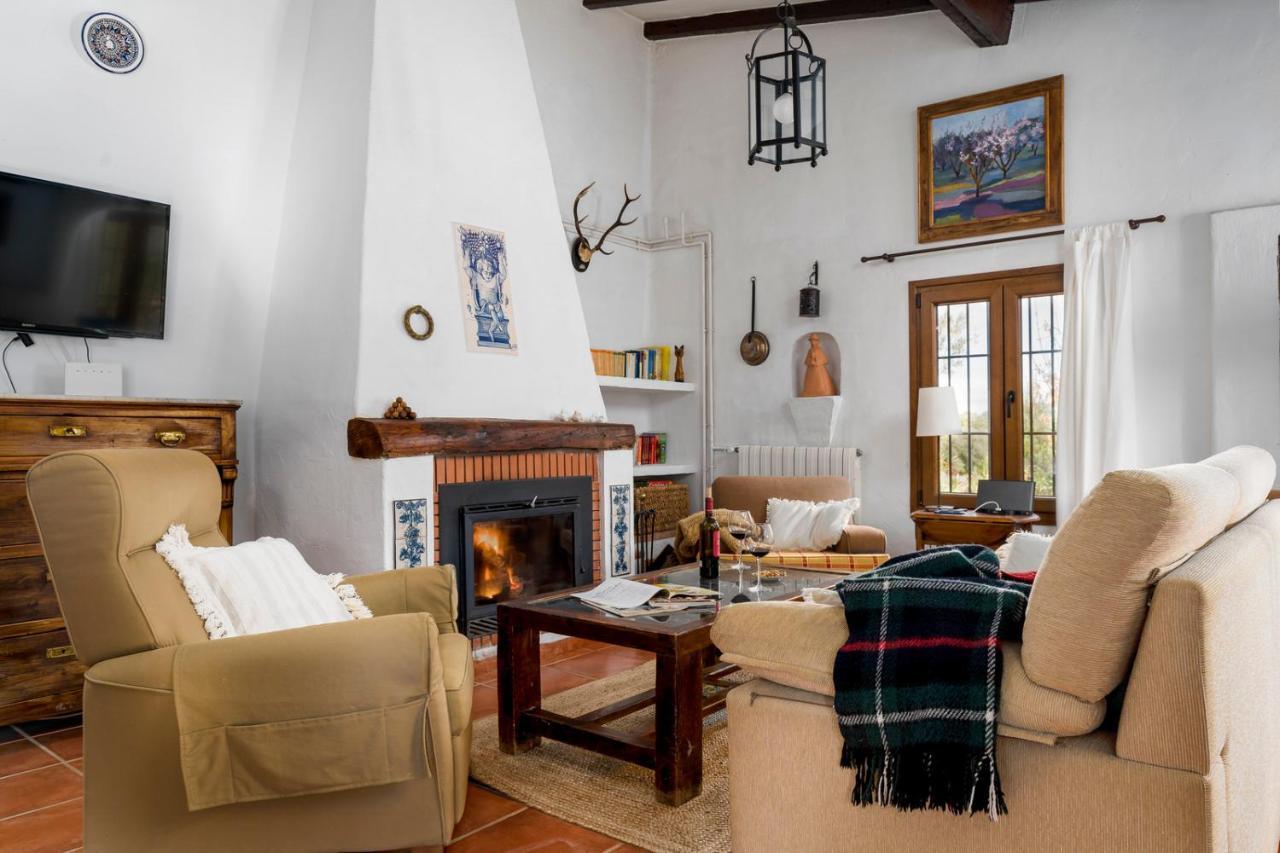 Refugio Andaluz Con Piscina Entre Olivos Вильянуэва-де-Тапиа Экстерьер фото
