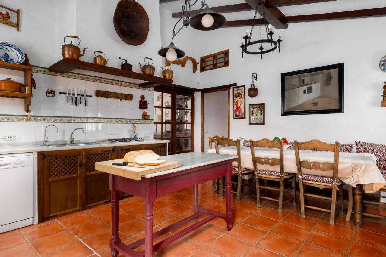 Refugio Andaluz Con Piscina Entre Olivos Вильянуэва-де-Тапиа Экстерьер фото