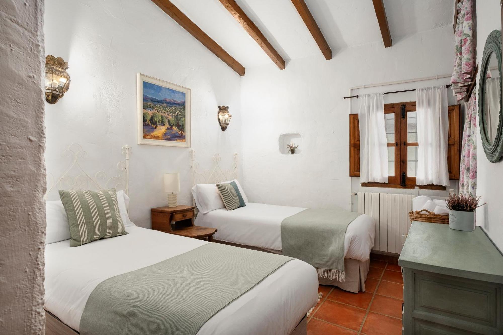 Refugio Andaluz Con Piscina Entre Olivos Вильянуэва-де-Тапиа Экстерьер фото