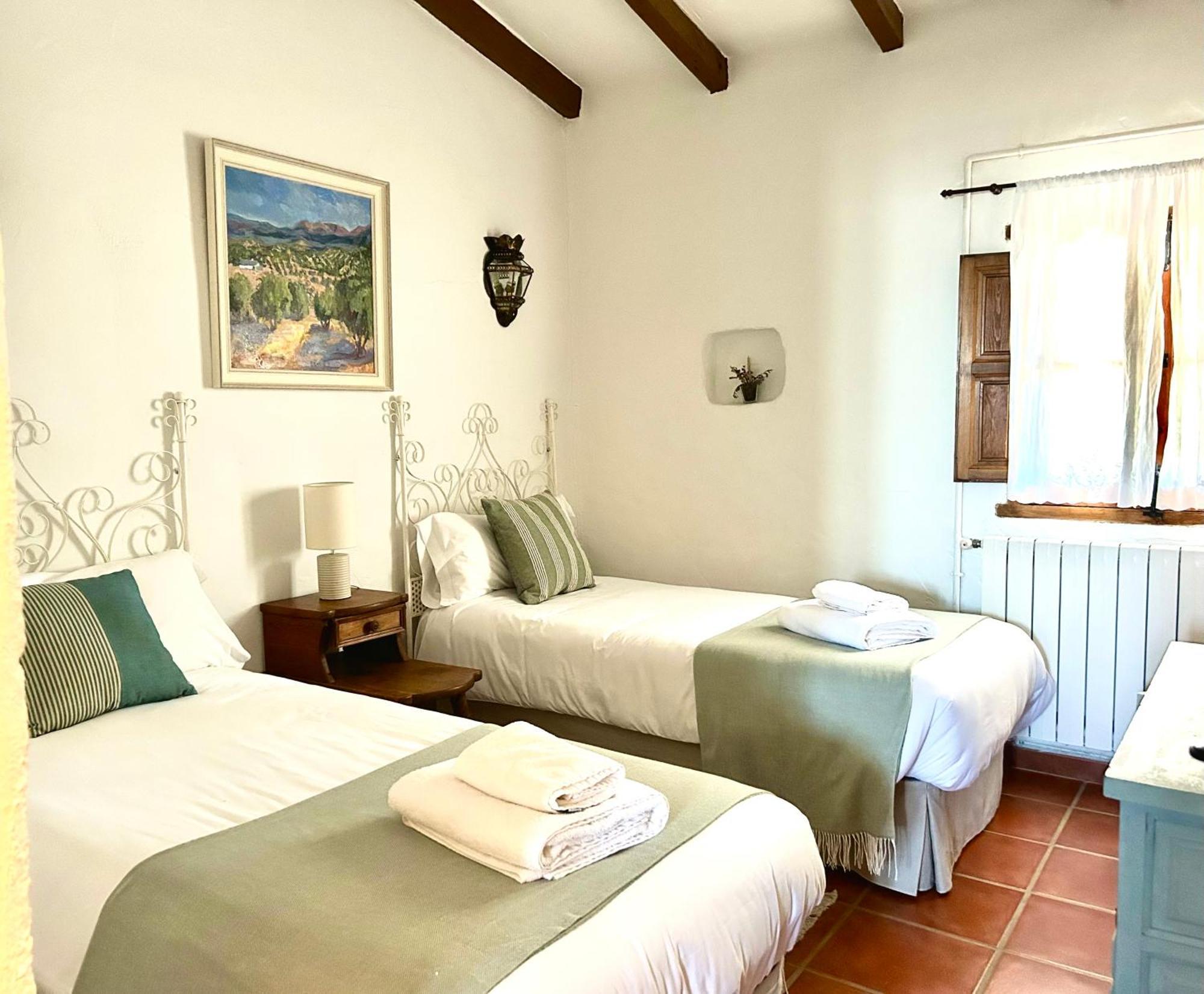 Refugio Andaluz Con Piscina Entre Olivos Вильянуэва-де-Тапиа Экстерьер фото